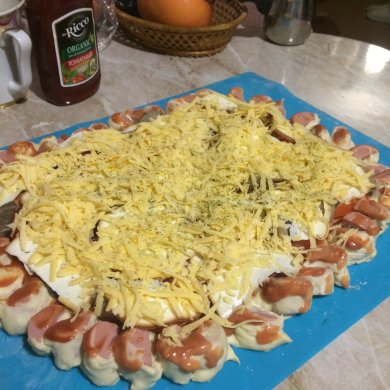 Пицца с вкусным краешком - Шаг 6