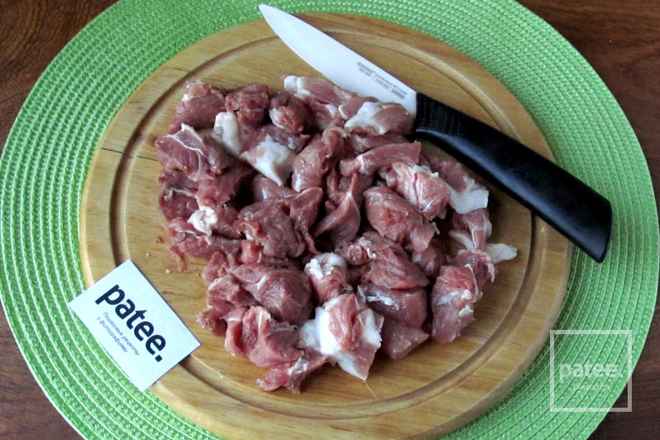 Лапша удон со свининой в соусе - Шаг 2