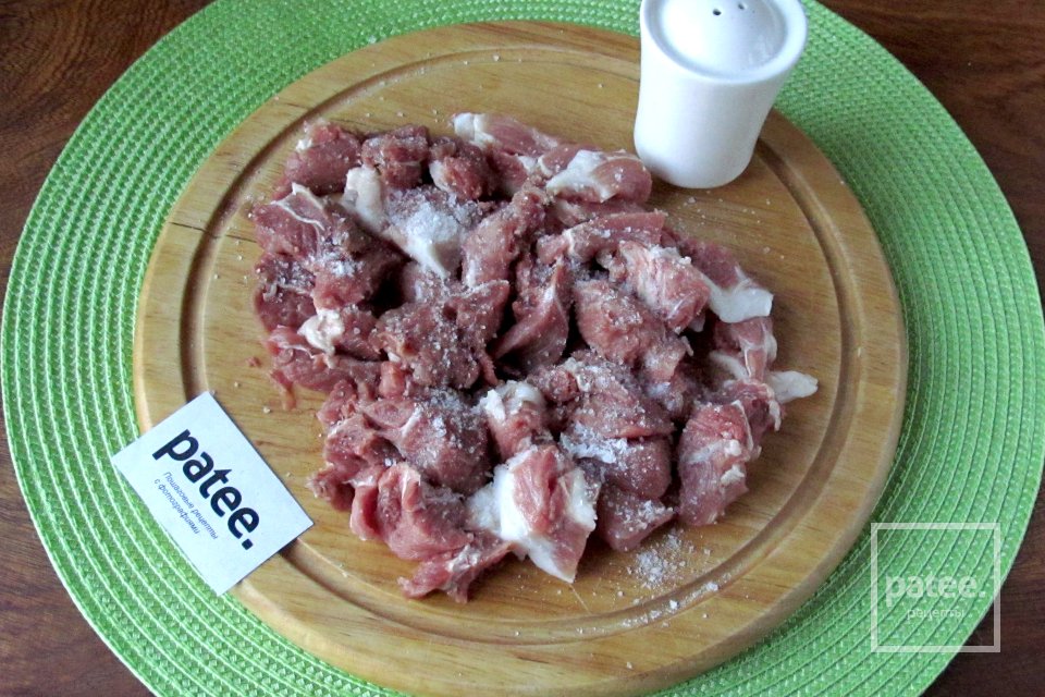 Лапша удон со свининой в соусе - Шаг 3