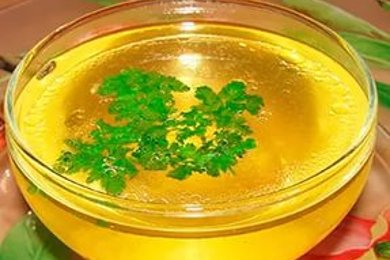 Морковный суп с Bruschetta и соусом песто - приготовление