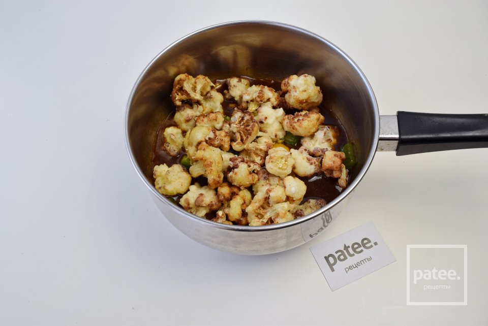 Цветная капуста в кисло-сладком соусе - Шаг 14