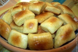 ПАМПУШКИ НА КЕФИРЕ С ЧЕСНОКОМ