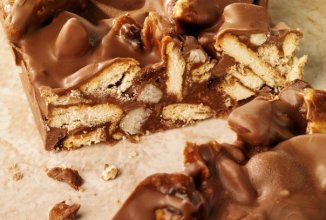 Шоколадный торт без выпечки