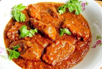 Свиная вырезка на индийский манер - виндалу