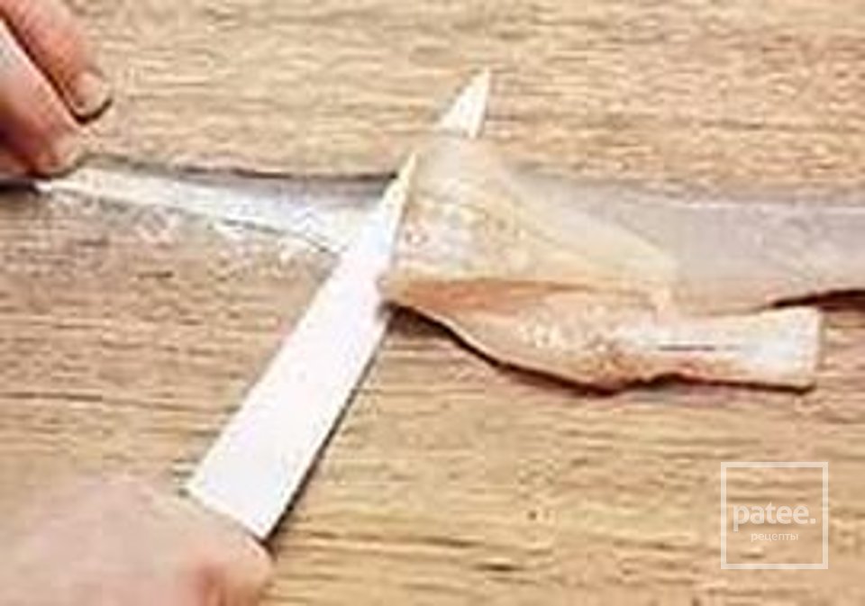 Филе сибаса под белым сливочным соусом - Шаг 2