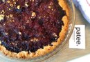 Песочный пирог с ежевикой