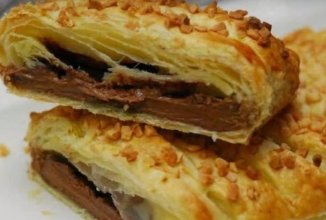 Невероятно простой десерт  "Шоколадка в тесте"