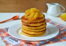 Тыквенные панкейки с апельсином
