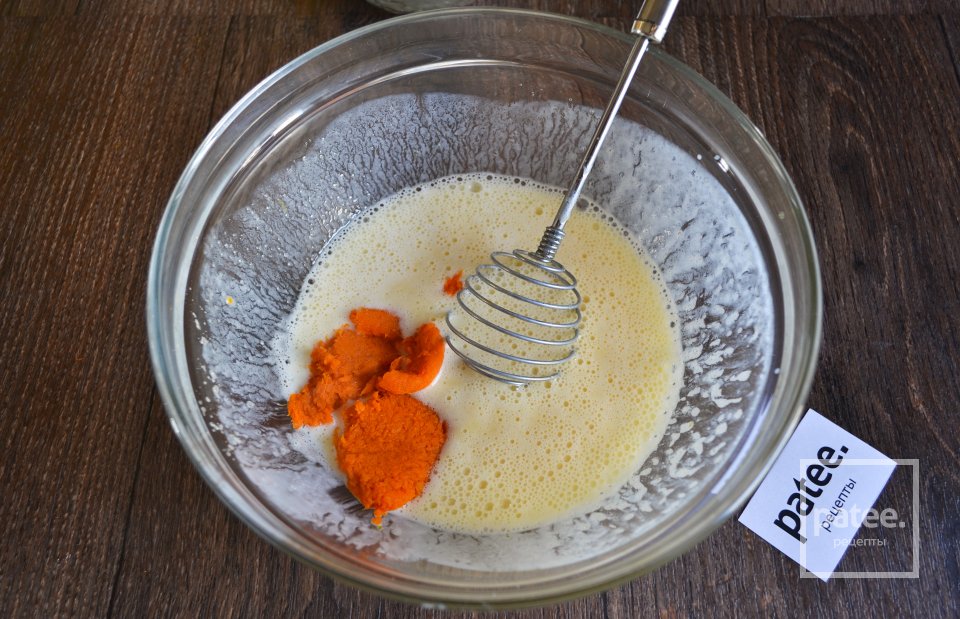 Тыквенные панкейки с апельсином - Шаг 7