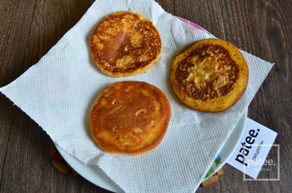 Тыквенные панкейки с апельсином - Шаг 11