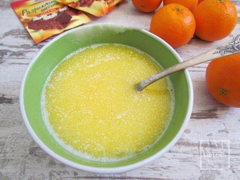 Мандариновый пирог - Шаг 1