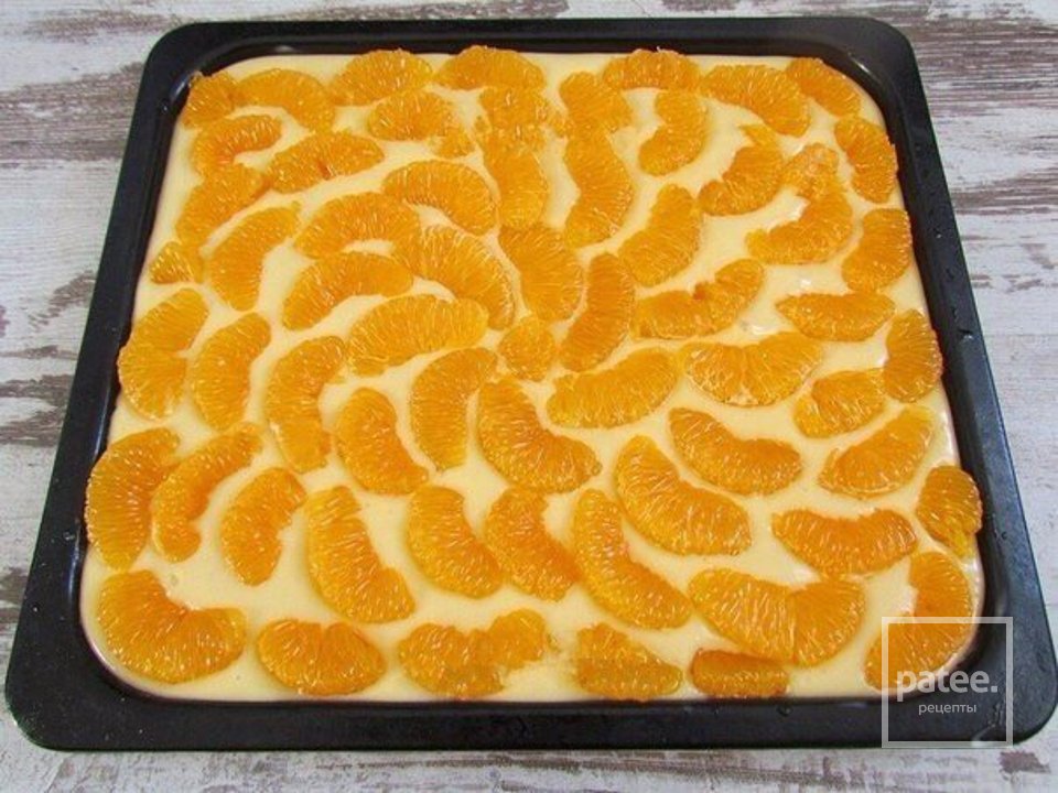 Мандариновый пирог - Шаг 3