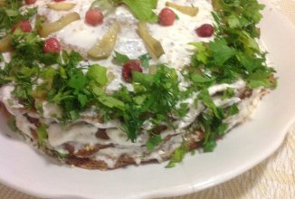 Печеночный торт