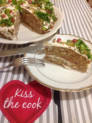 Печеночный торт - Шаг 6