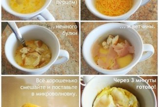 Завтрак за 3 минуты