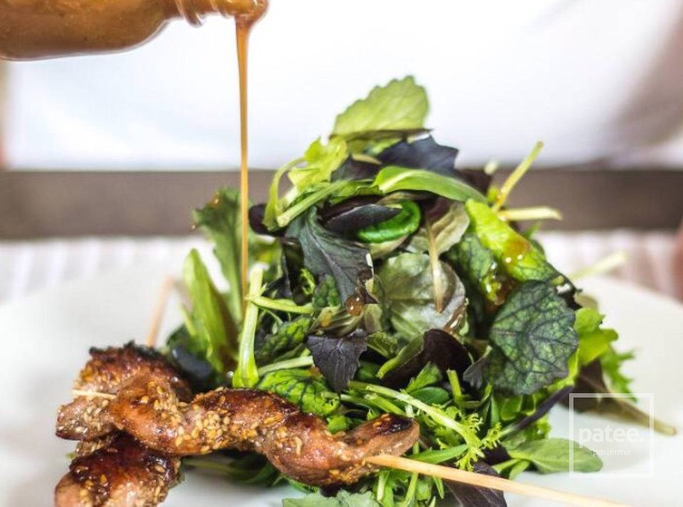 Утиные грудки в восточном маринаде на шпажках - Шаг 6