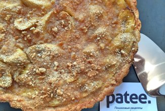 Банановый пирог с мёдом