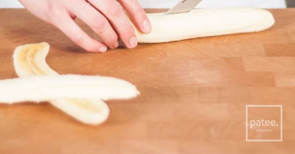 Банан и шоколадные блинчики по-шведски - Шаг 4