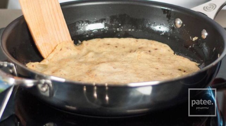 Банан и шоколадные блинчики по-шведски - Шаг 5