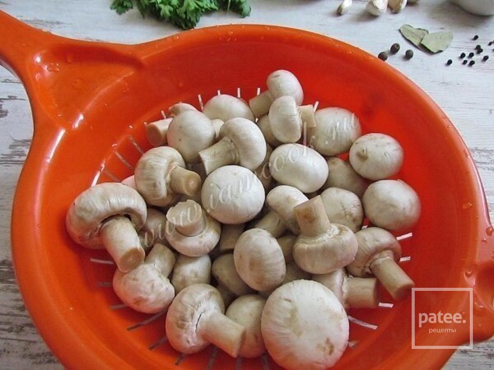 Шампиньоны по корейски - Шаг 2