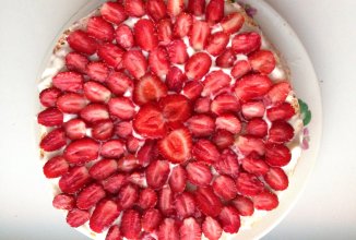 Тортик клубничный