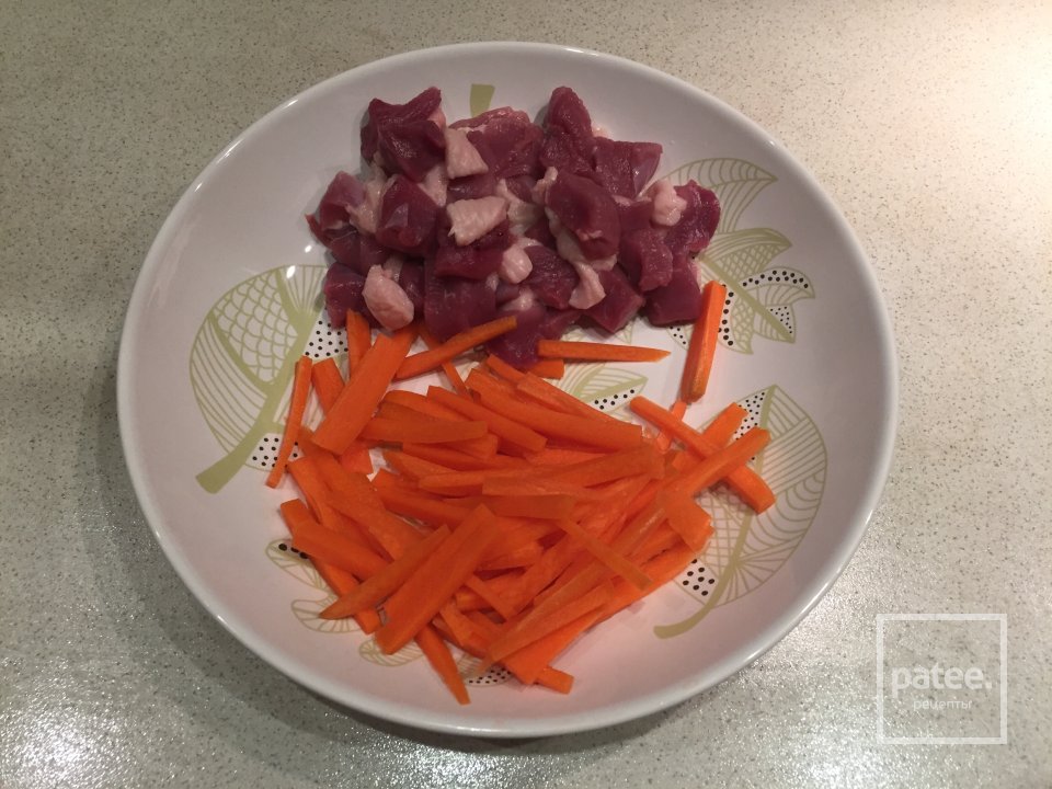 Гречневая лапша с уткой и грибами шиитаки - Шаг 2