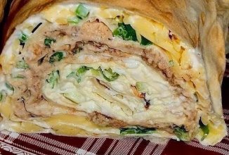 Рулет "Мимоза"