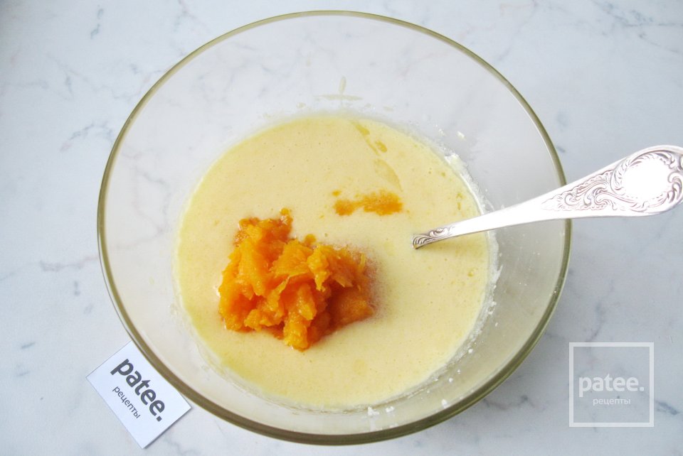 Шоколадный кекс с тыквой - Шаг 5