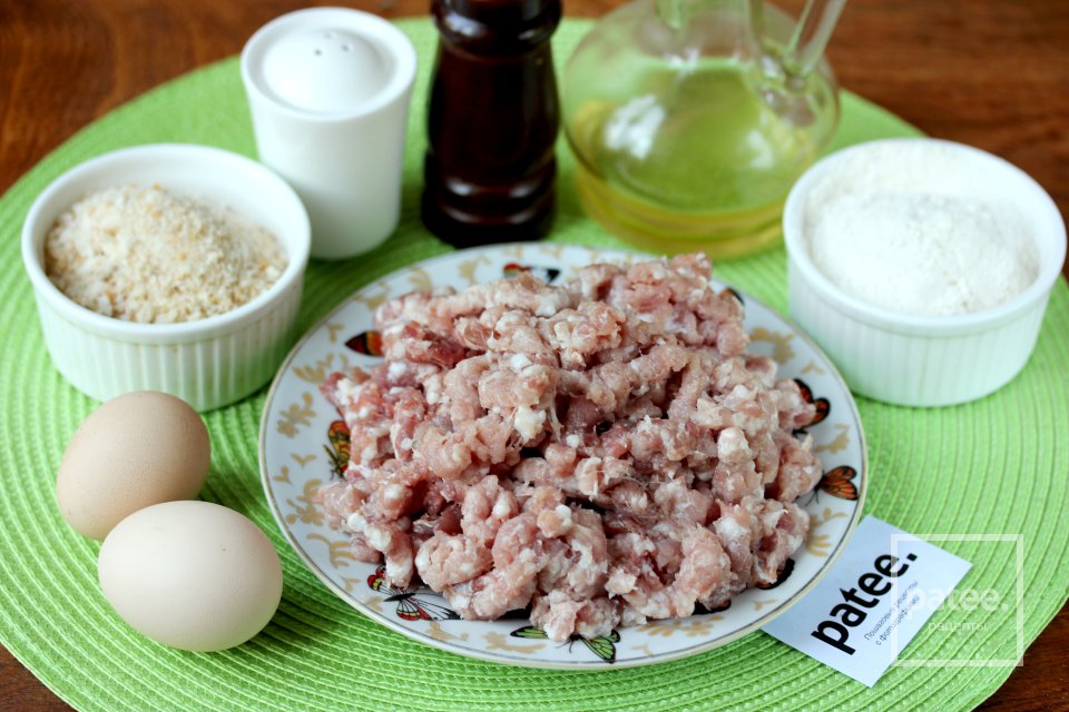 Отбивные из фарша - Шаг 1