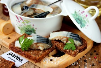 Скумбрия солёная в масле