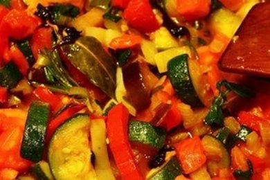 Рататуй - (фр. ratatouille) - приготовление