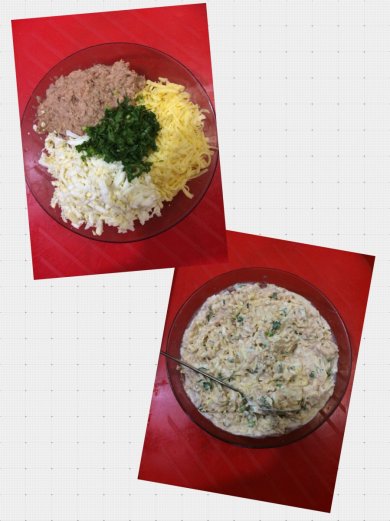 Томатные блинчики с начинкой из тунца - Шаг 2