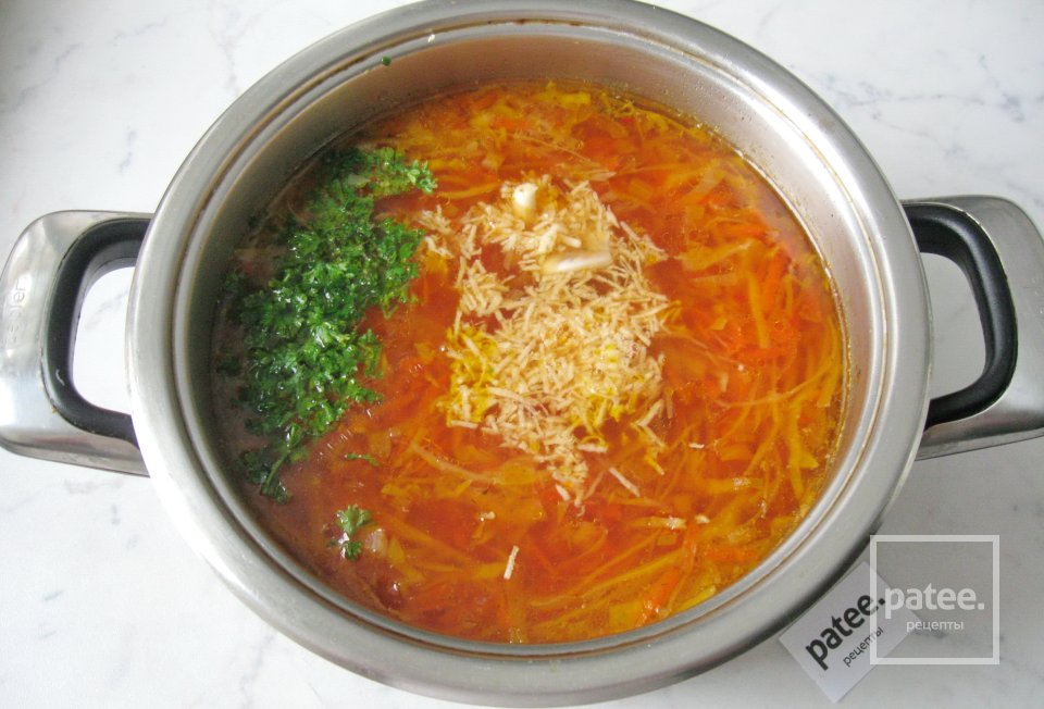 Борщ из говяжьей голени - Шаг 13