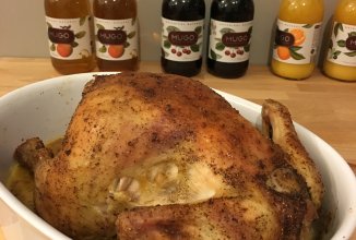 Идеальная запечённая курочка целиком