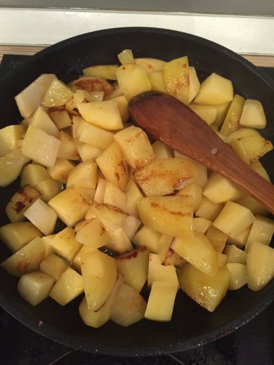 Азу по татарски - Шаг 2