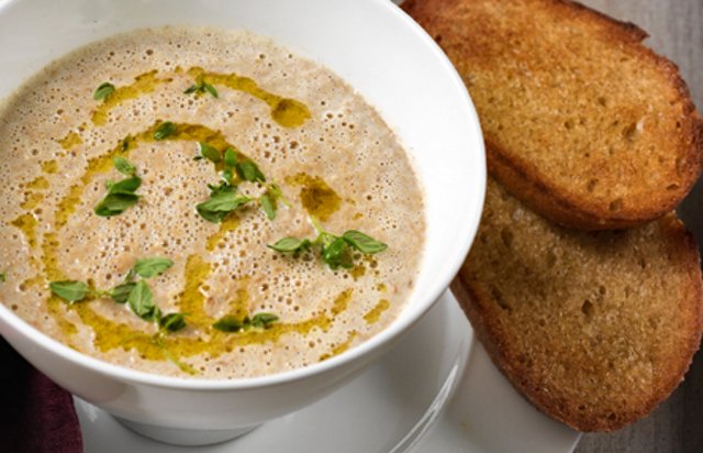 Крем-суп из лисичек - Kantarellikeitto