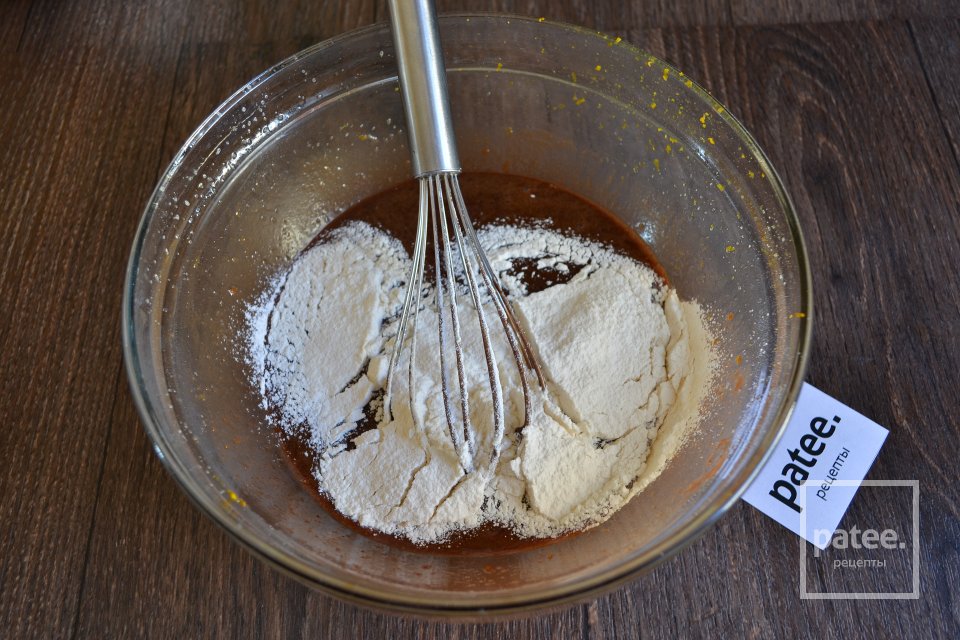 Шоколадный брауни с апельсином - Шаг 11