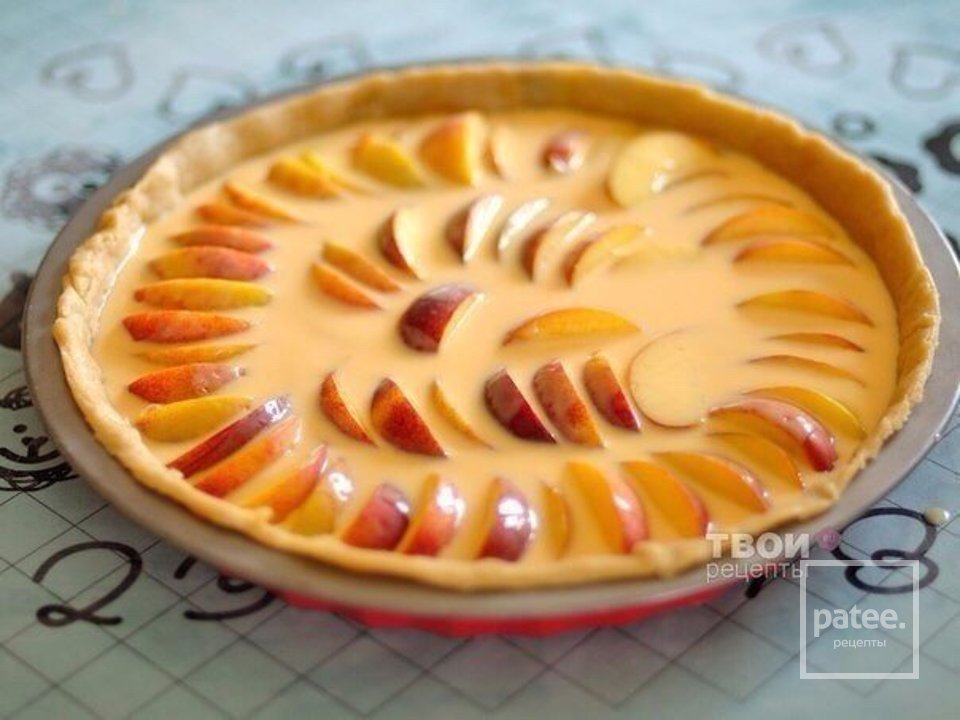 Пирог с персиком - Шаг 4