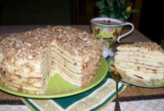 Торт на сковороде