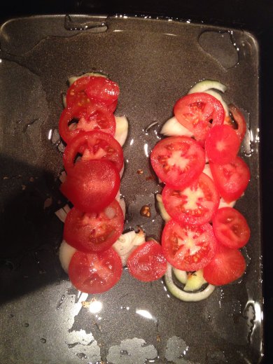 Дорадо на подушке - Шаг 1