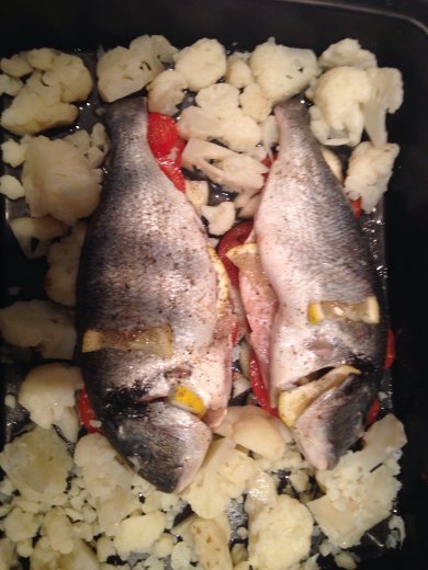 Дорадо на подушке - Шаг 2