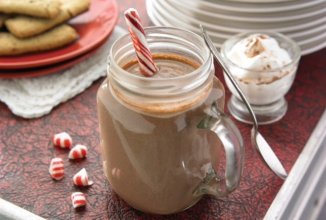 Норячий шоколад с перечной мятой