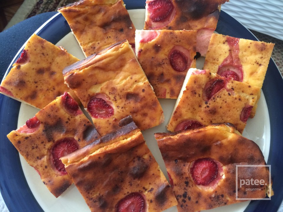 Запеканка с клубникой - Шаг 1