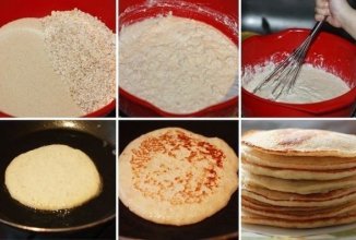 Кукурузно-овсянные блины