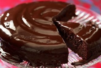 Шоколадный торт без яиц