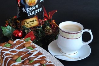 Сырник с ягодами годжи и марципановой глазурью