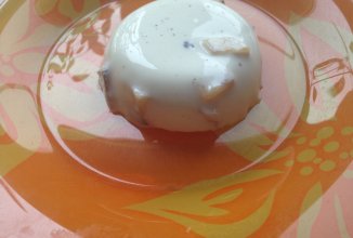 Панна котта с корицей и бананом