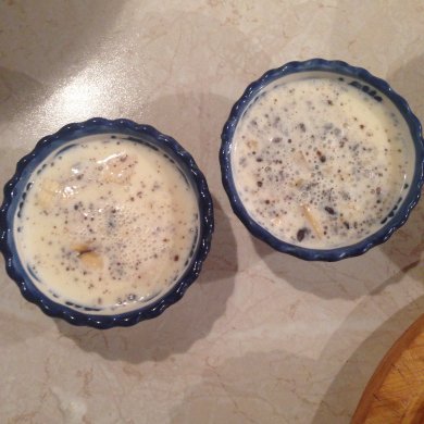 Панна котта с корицей и бананом - Шаг 4