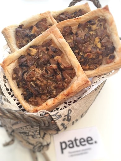 Слойки с грибами - Шаг 4