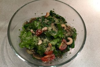 Тёплый овощной салат